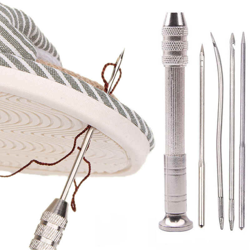 Leatherwork Needles - Leer naaien priem set vervangbare multifunctionele
