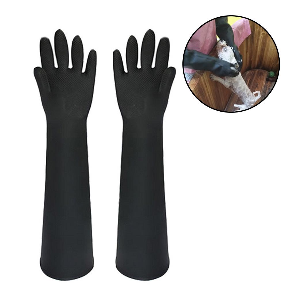 Leatherwork Training - Huisdier Handschoenen Lederen Anti-Grijpen Anti Bite