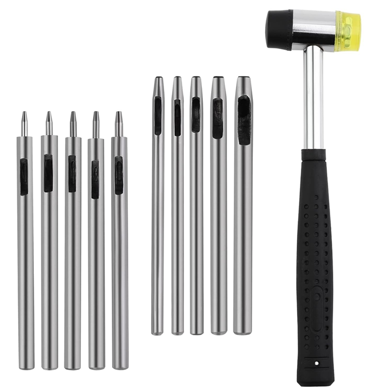 ABAG 10-delige lederen perfora - Leatherwork Hole Punch recensie en prijs
