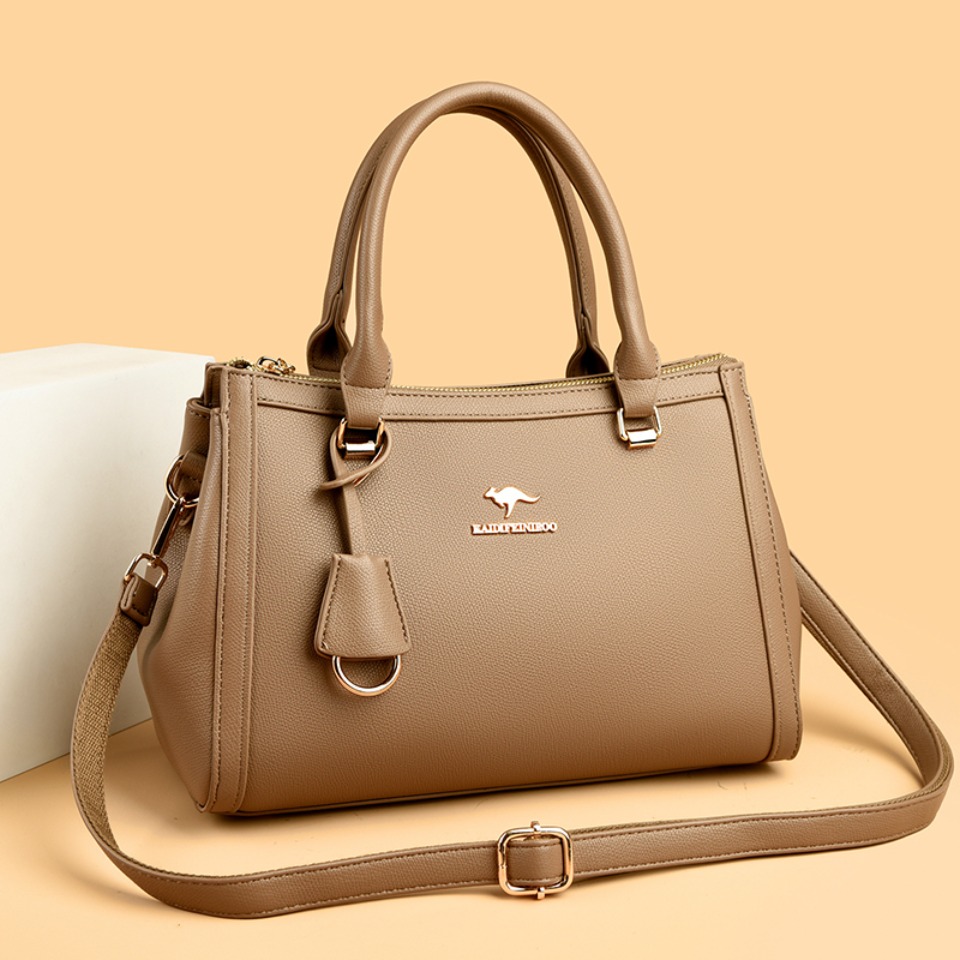 Kangoeroe merk zachte PU leder - Leather Work Bag Women recensie en prijs