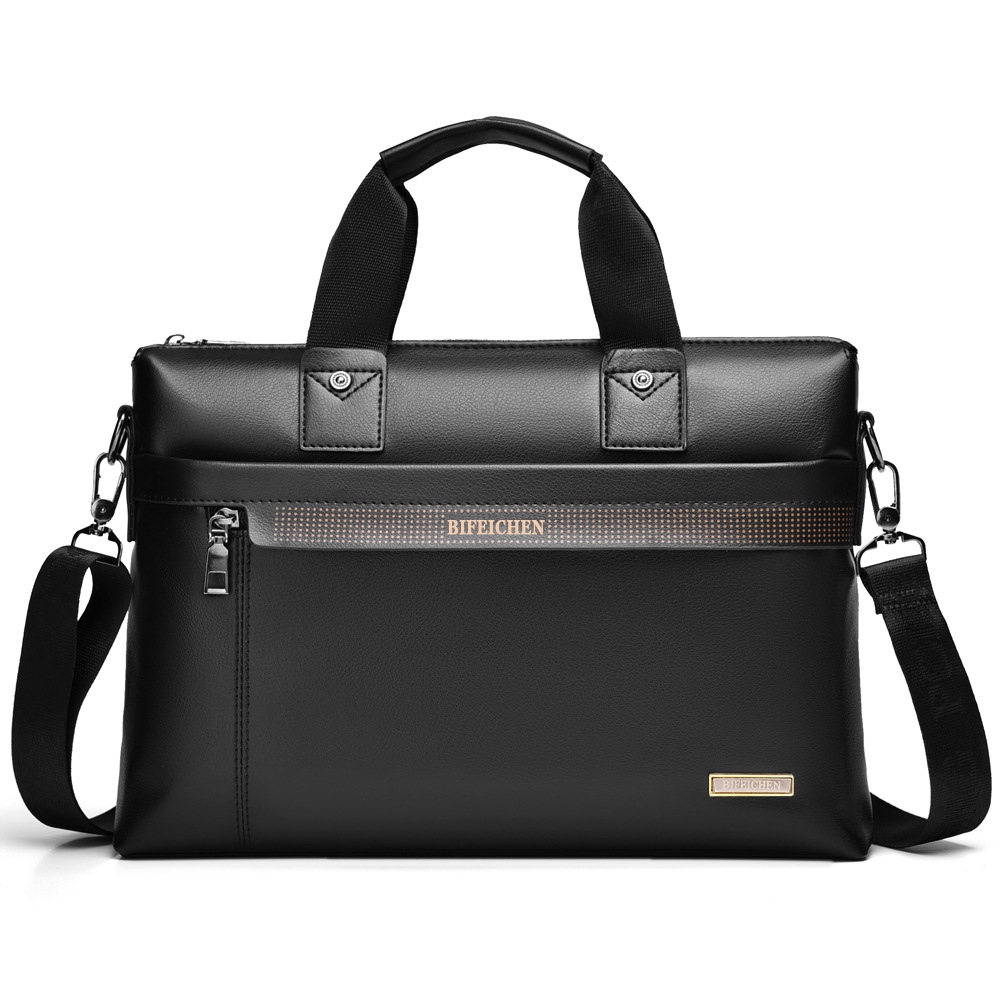 2026 Nieuwe Mannen Aktetas Hog - Leather Work Laptop Bag recensie en prijs