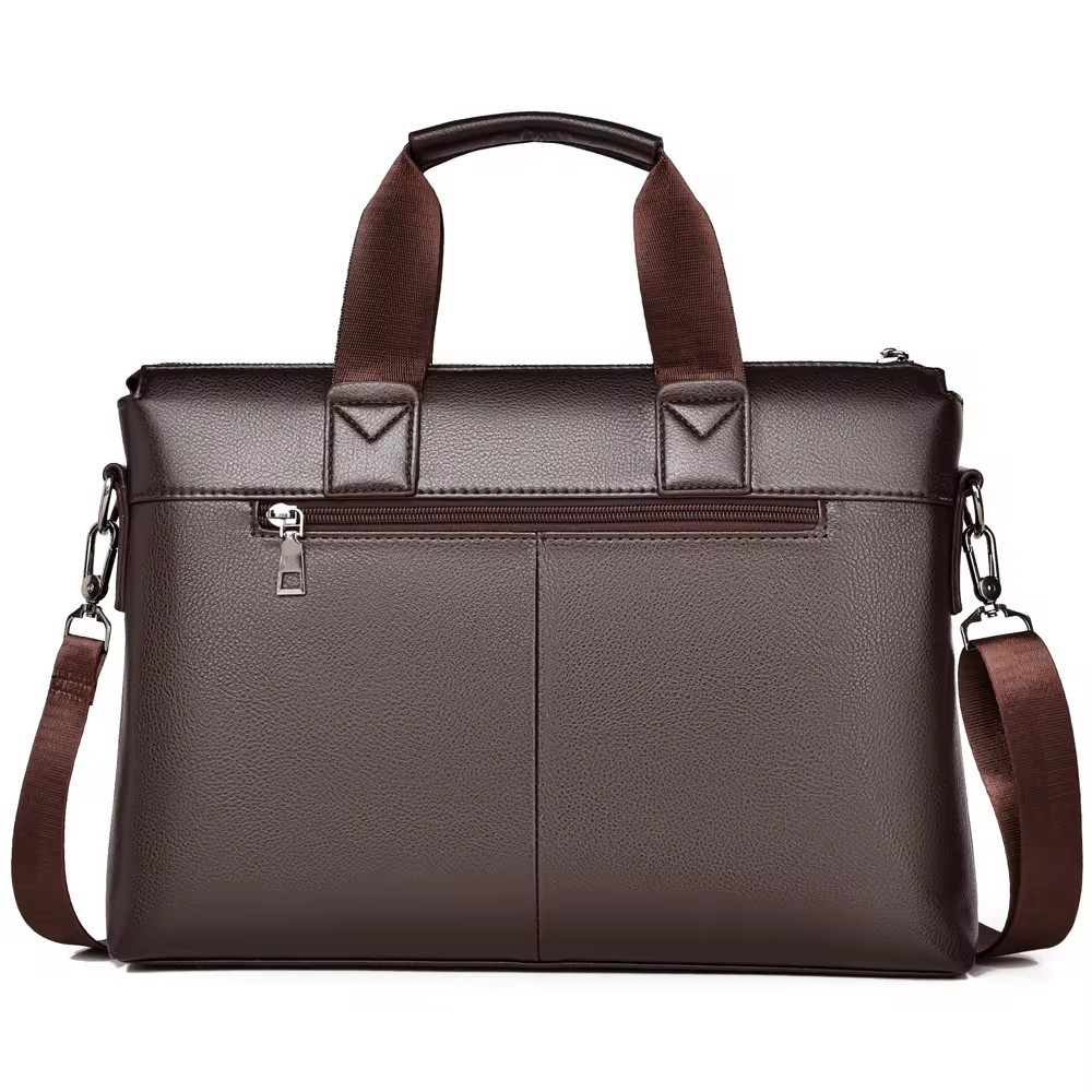 2026 Nieuwe Mannen Aktetas Hog - Leather Work Laptop Bag recensie en prijs