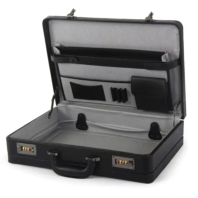 Wachtwoordbox Multifunctionele - Leather Work Laptop Bag recensie en prijs