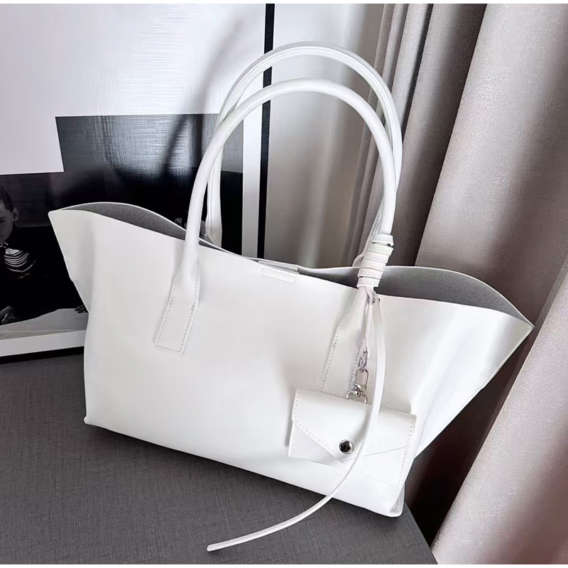 Ruime, zachte PU-leren handtas - Leather Work Bag Women recensie en prijs