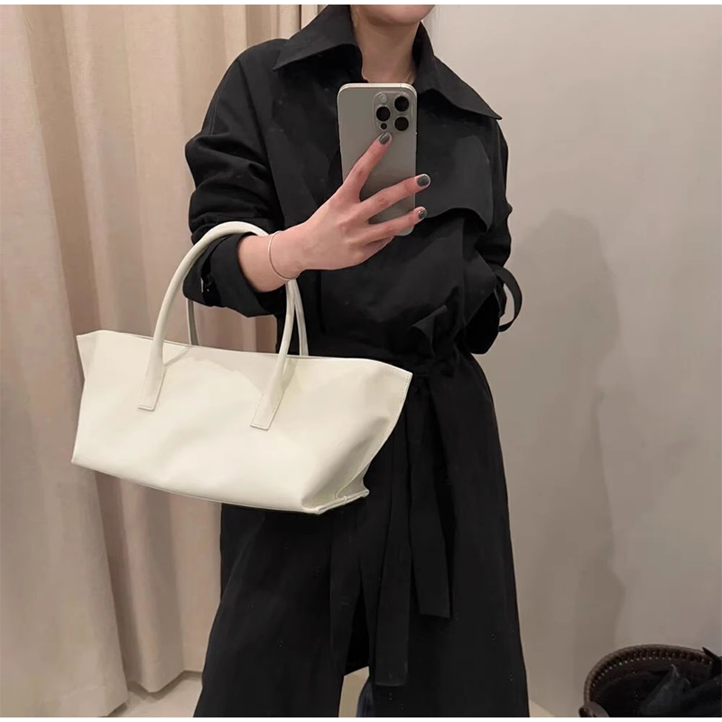 Ruime, zachte PU-leren handtas - Leather Work Bag Women recensie en prijs