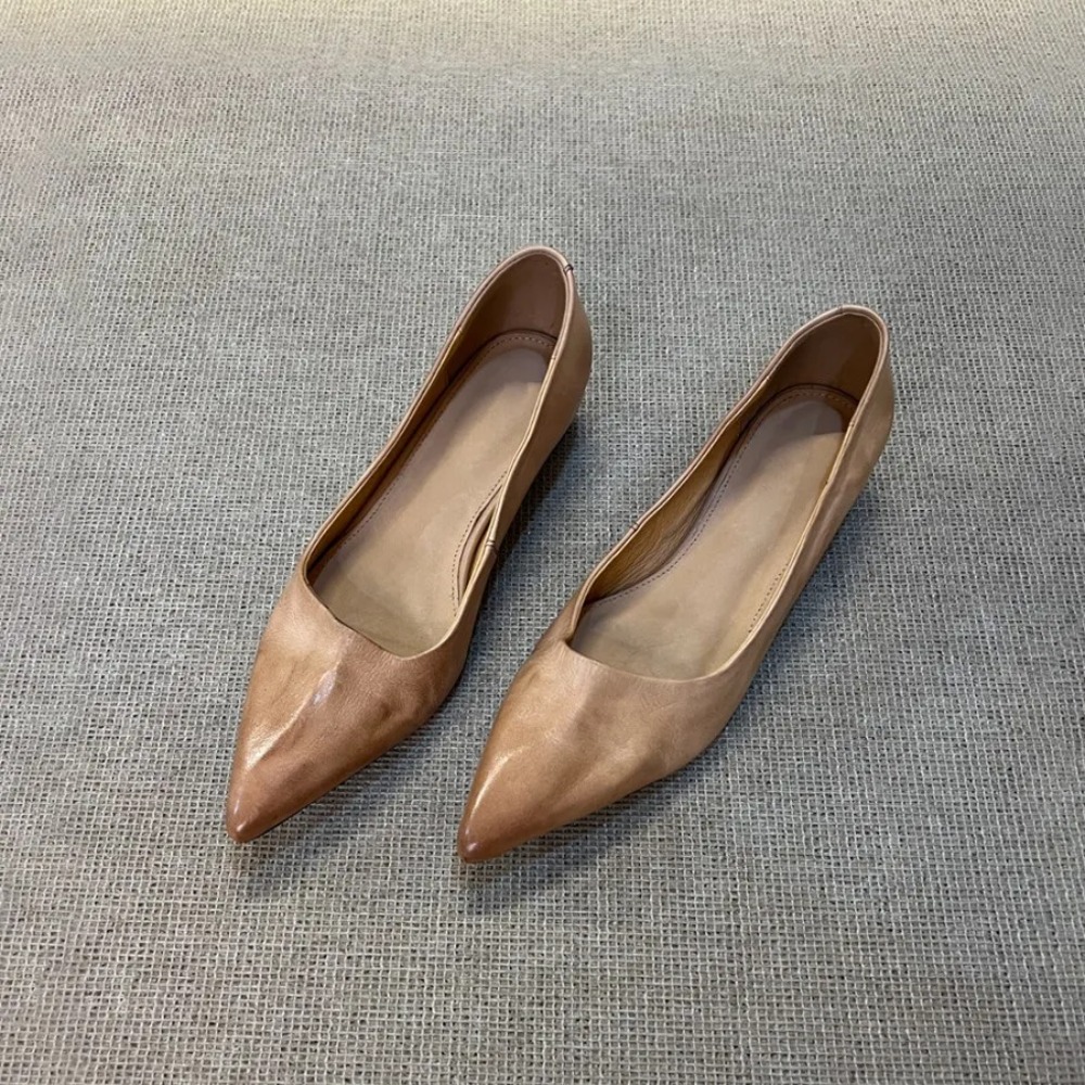 Lage hak leren Mary Janes dame - Leatherwork In French recensie en prijs