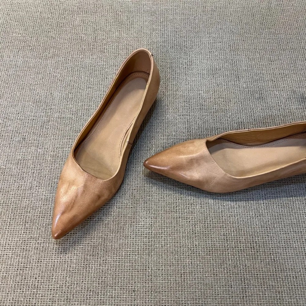 Lage hak leren Mary Janes dame - Leatherwork In French recensie en prijs