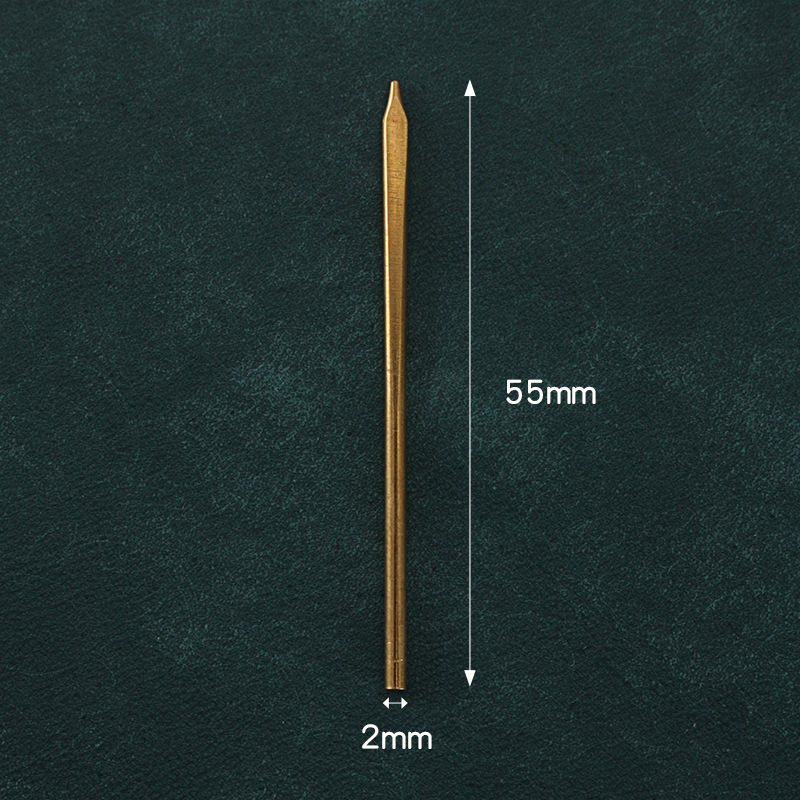 1PC DIY handgemaakte lederen d - Leatherwork Needles recensie en prijs
