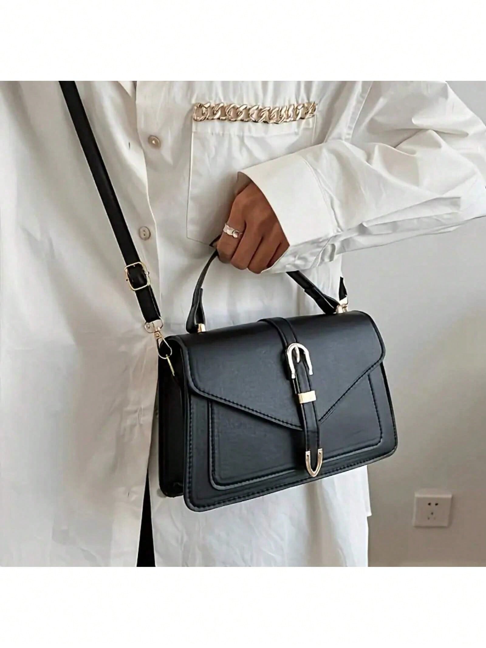 Dames PU Lederen Handtas Elega - Leather Work Bag Women recensie en prijs
