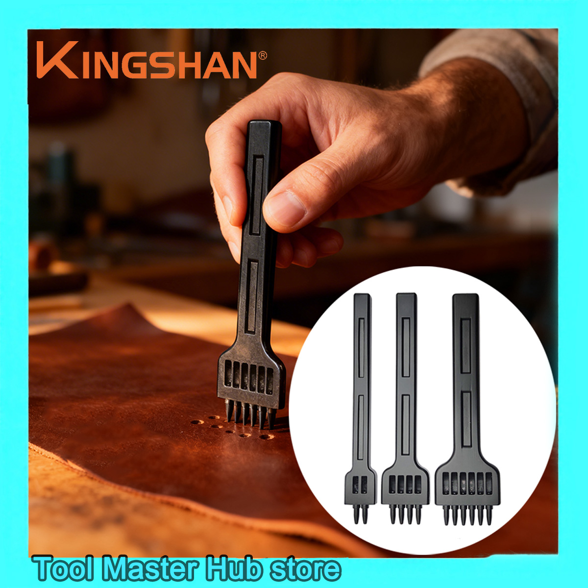 DIY Lederpons Set 3-delig 5mm  - Leatherwork Hole Punch recensie en prijs
