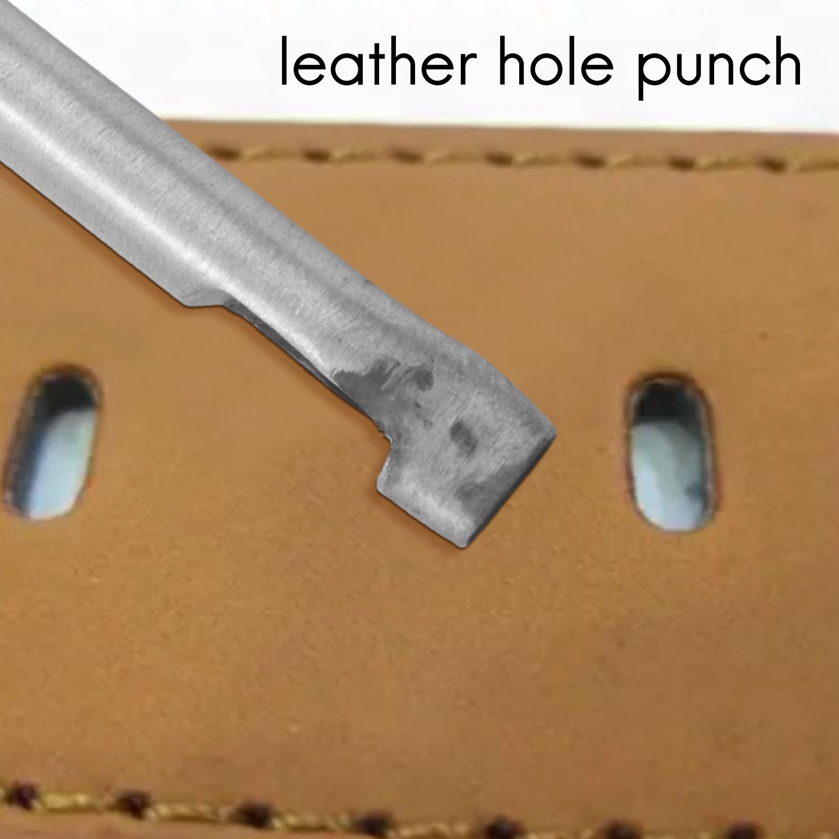 5-delige holle perforatorset o - Leatherwork Hole Punch recensie en prijs