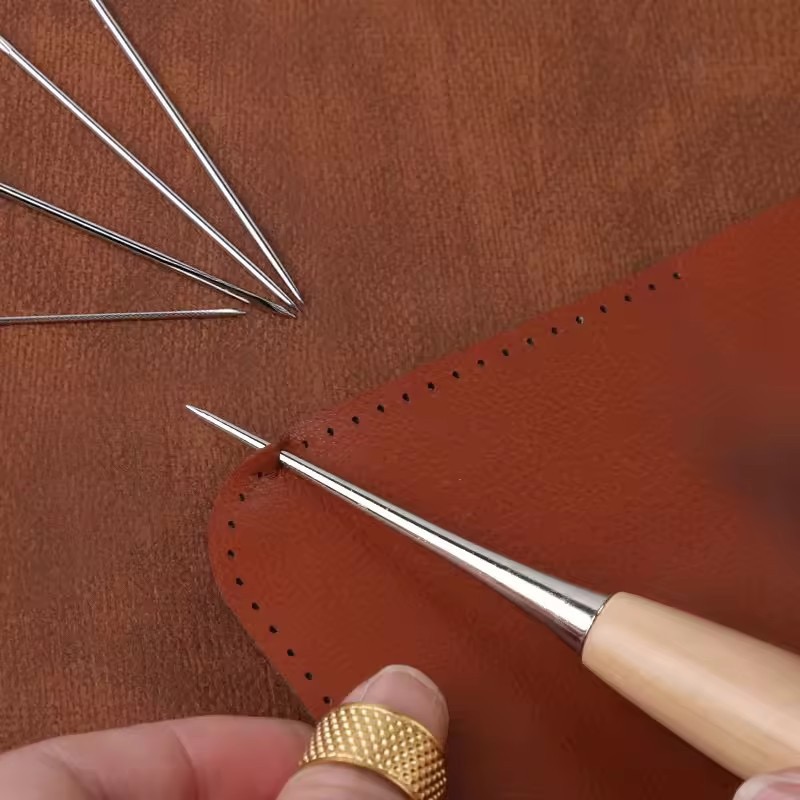 13-delige lederen naaiset hand - Leatherwork Needles recensie en prijs