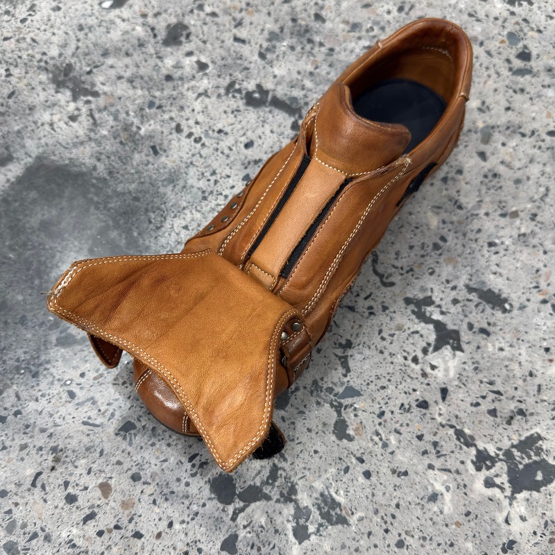Handgemaakte gewassen rivet mo - Leatherwork Training recensie en prijs