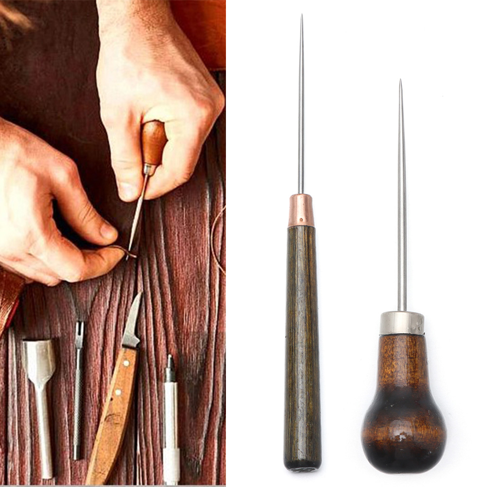1Pc Stiksels Priem Houten Hand - Leatherwork Needles recensie en prijs