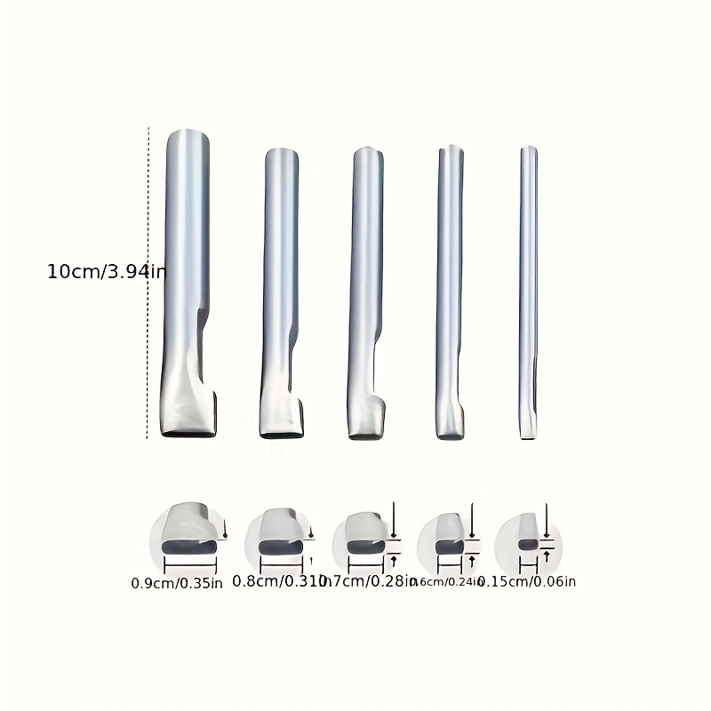 5 stuks lederen rechthoekige r - Leatherwork Hole Punch recensie en prijs