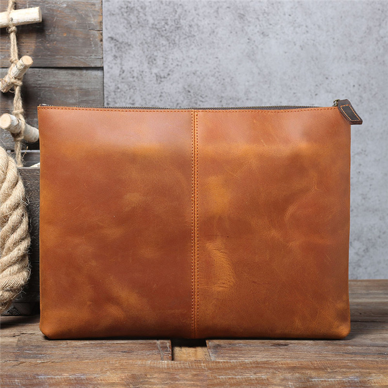Vintage handgemaakte lederen h - Leather Work Laptop Bag recensie en prijs