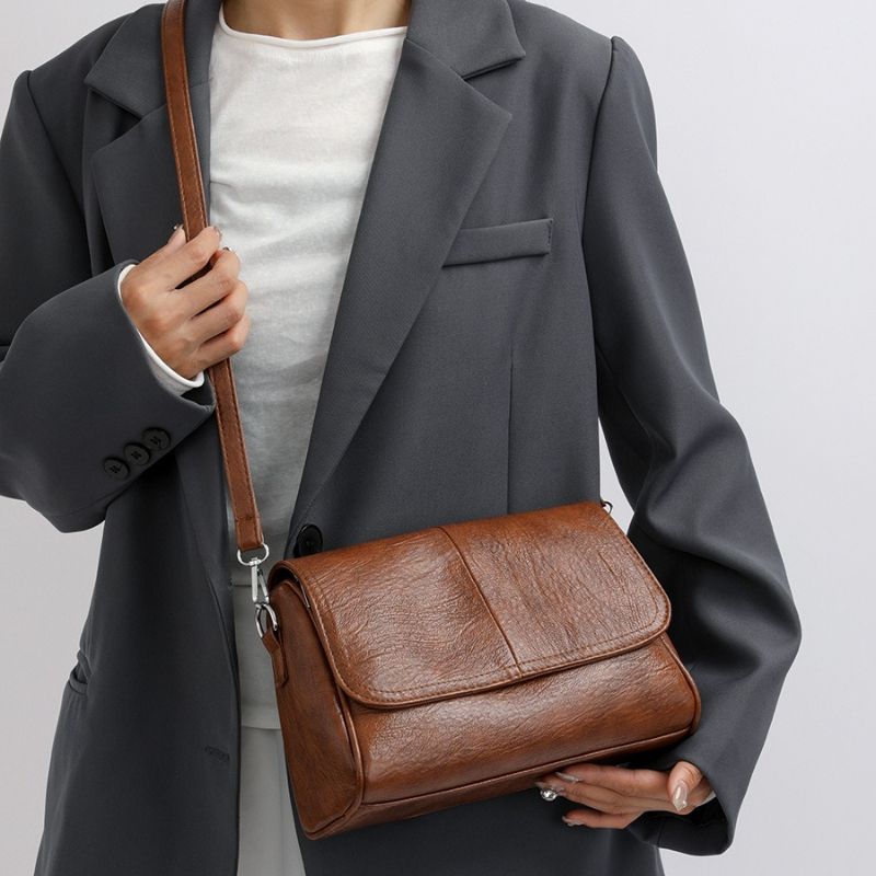Zachte crossbodytas van kunstl - Leather Work Bag Women recensie en prijs