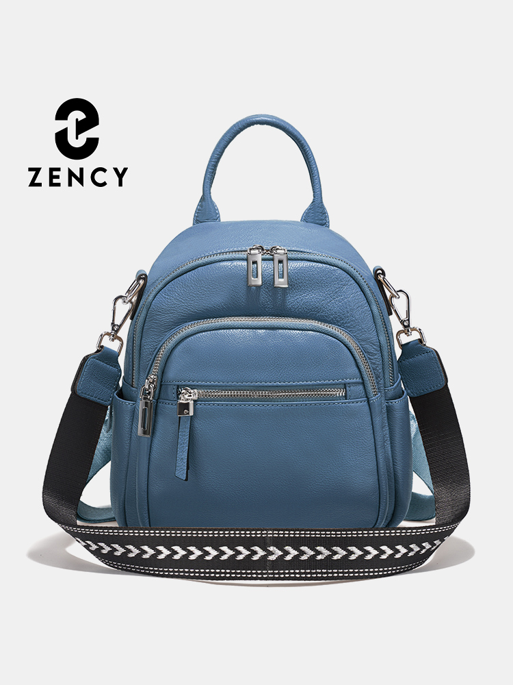 Zency lederen kleine rugzak kn - Leather Work Bag Women recensie en prijs