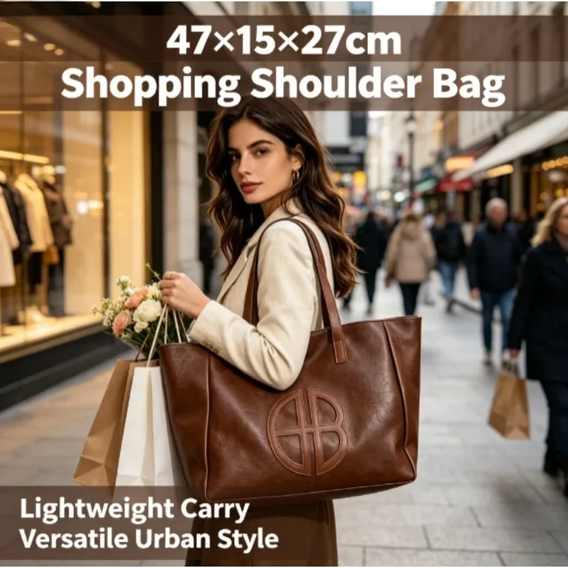 2026 Nieuwe Retro Grote Capaci - Leather Work Bag Women recensie en prijs