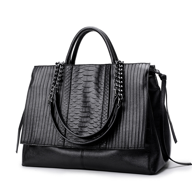 Elegante draagtas met ritsslui - Leather Work Laptop Bag recensie en prijs