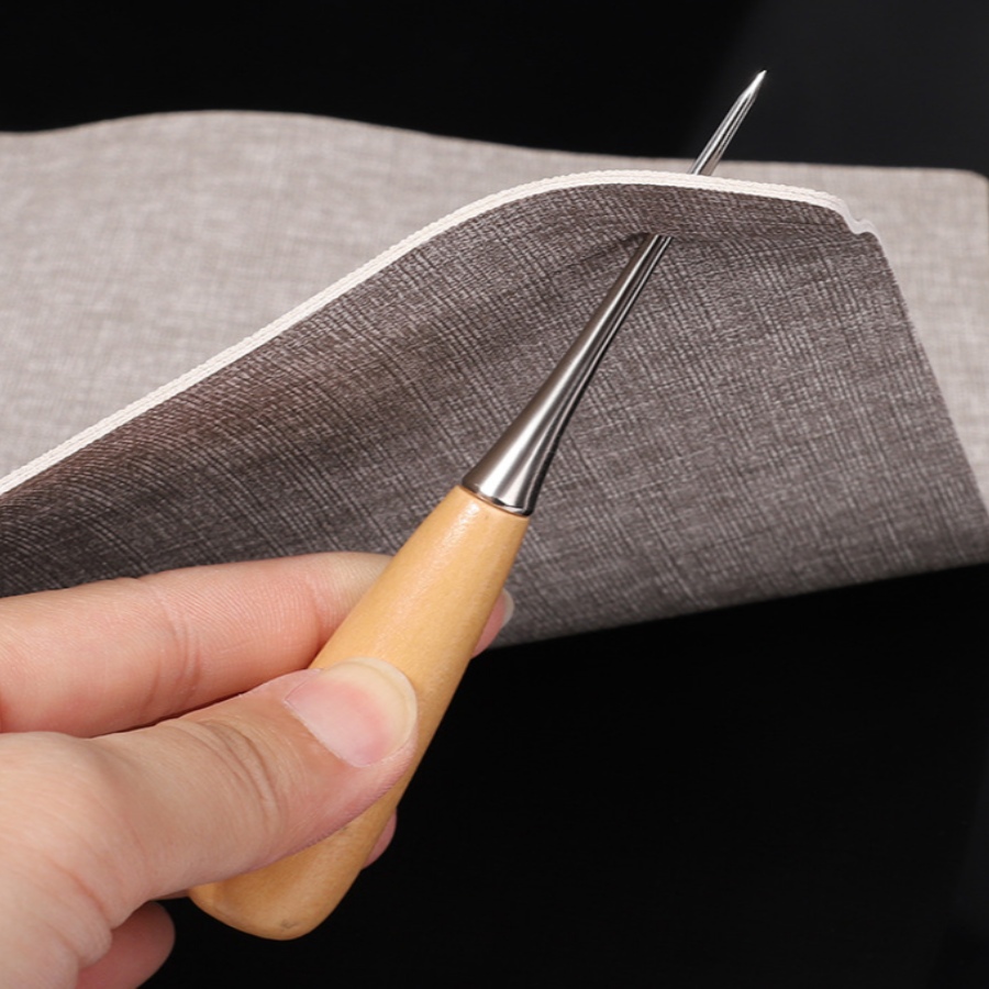2 stuks lederen handnaaigereed - Leatherwork Hole Punch recensie en prijs
