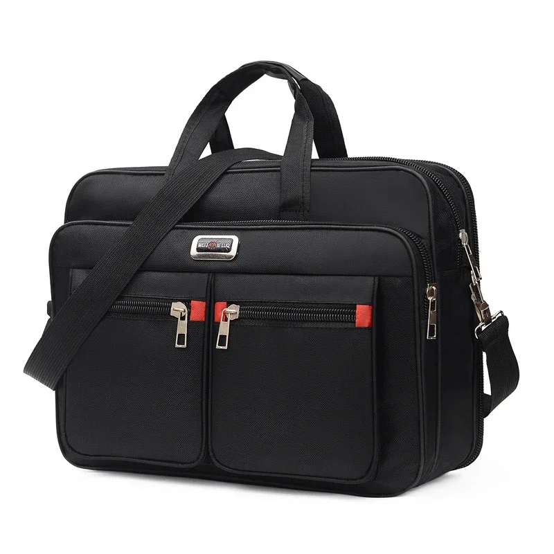 Eenvoudige Tote Heren Bedrijfs - Leather Work Laptop Bag recensie en prijs