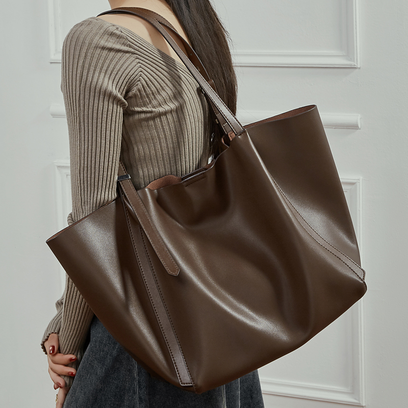 HIFASHION Grote, zachte, echte - Leather Work Bag Women recensie en prijs