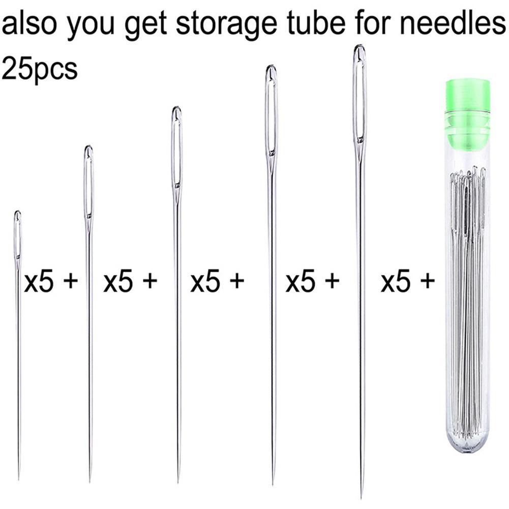 25-delige grote ogen stiknaald - Leatherwork Needles recensie en prijs