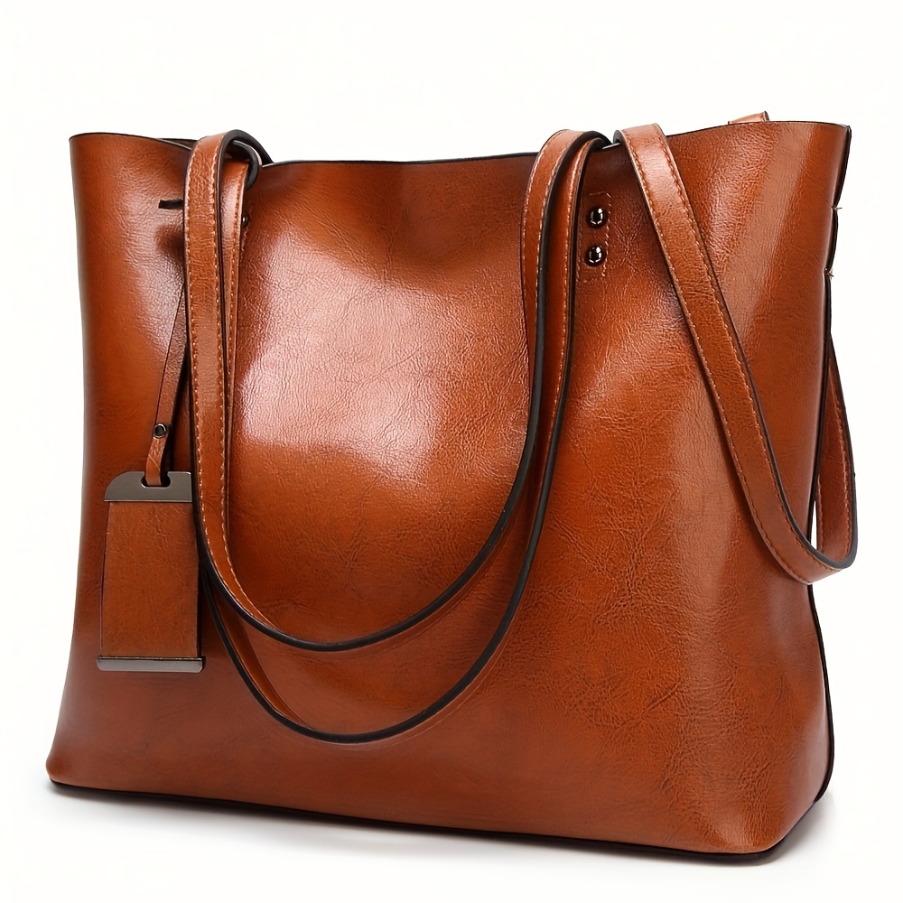 Modieuze Klassieke Retro Leder - Leather Work Laptop Bag recensie en prijs