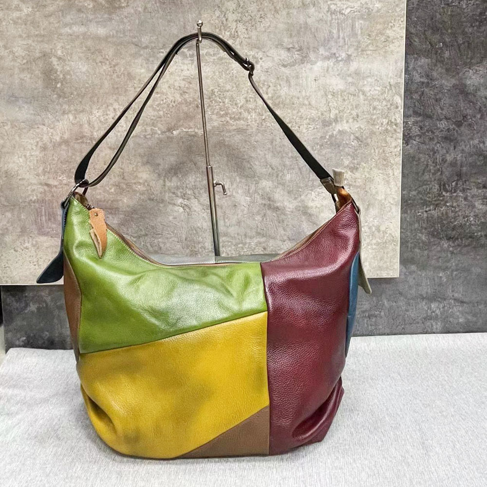 Patchwork Koeienhuid Lederen H - Leather Work Laptop Bag recensie en prijs