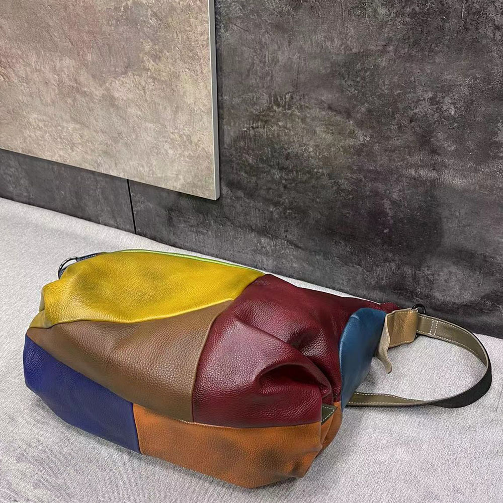 Patchwork Koeienhuid Lederen H - Leather Work Laptop Bag recensie en prijs